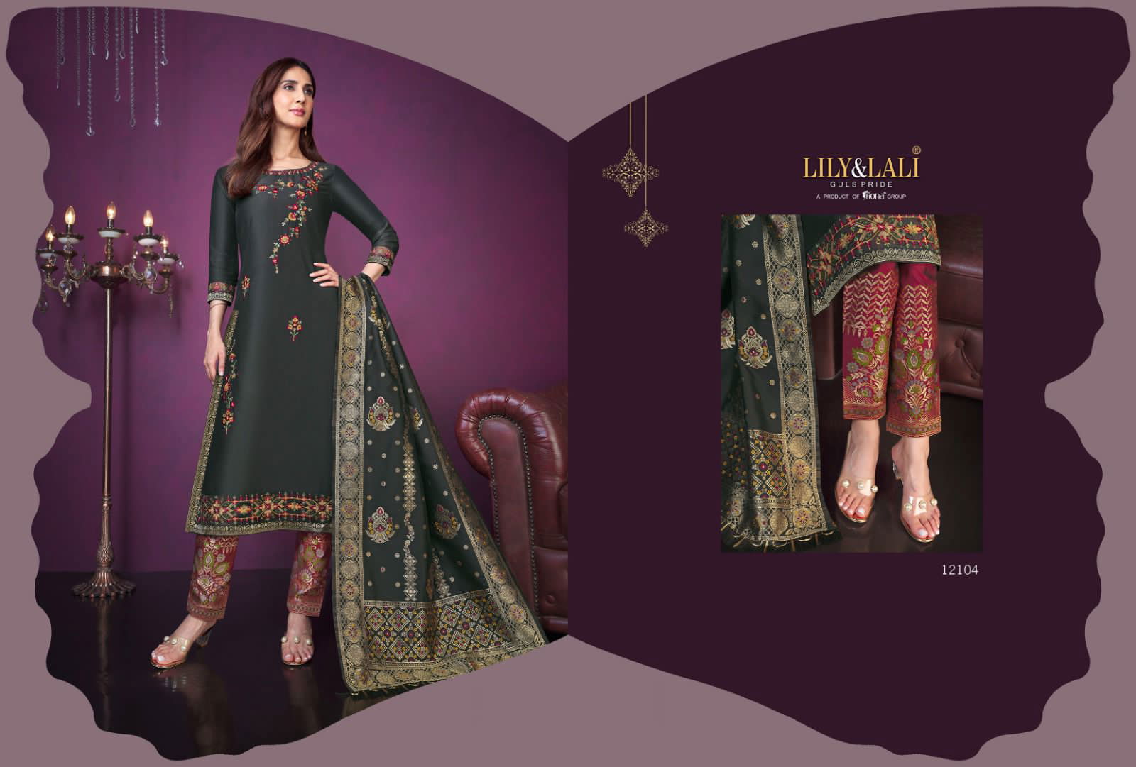 Meenakari Vol 3 By Lily Lali Readymade Suits Catalog